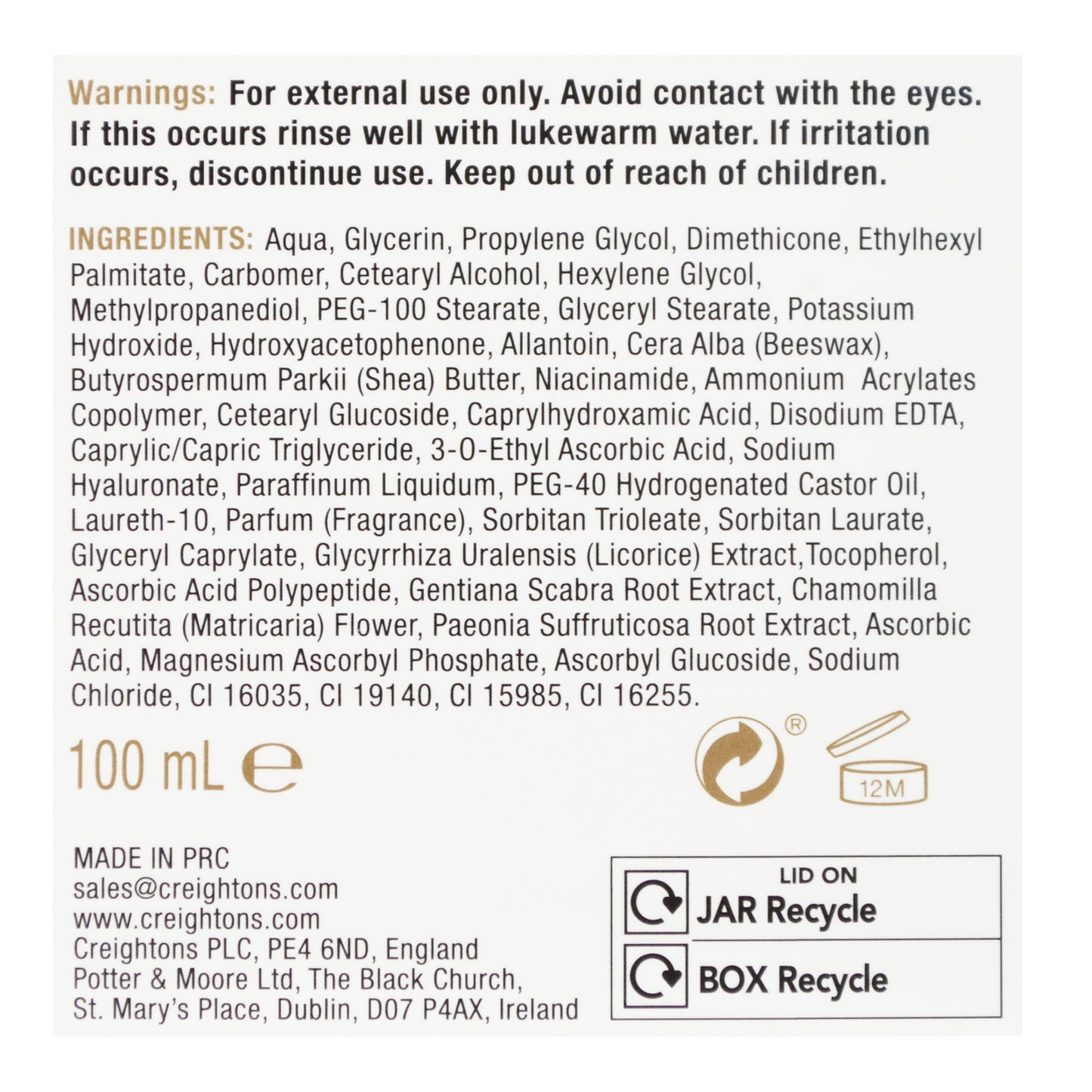 Balance Active Formula Capsule Cream 100ml