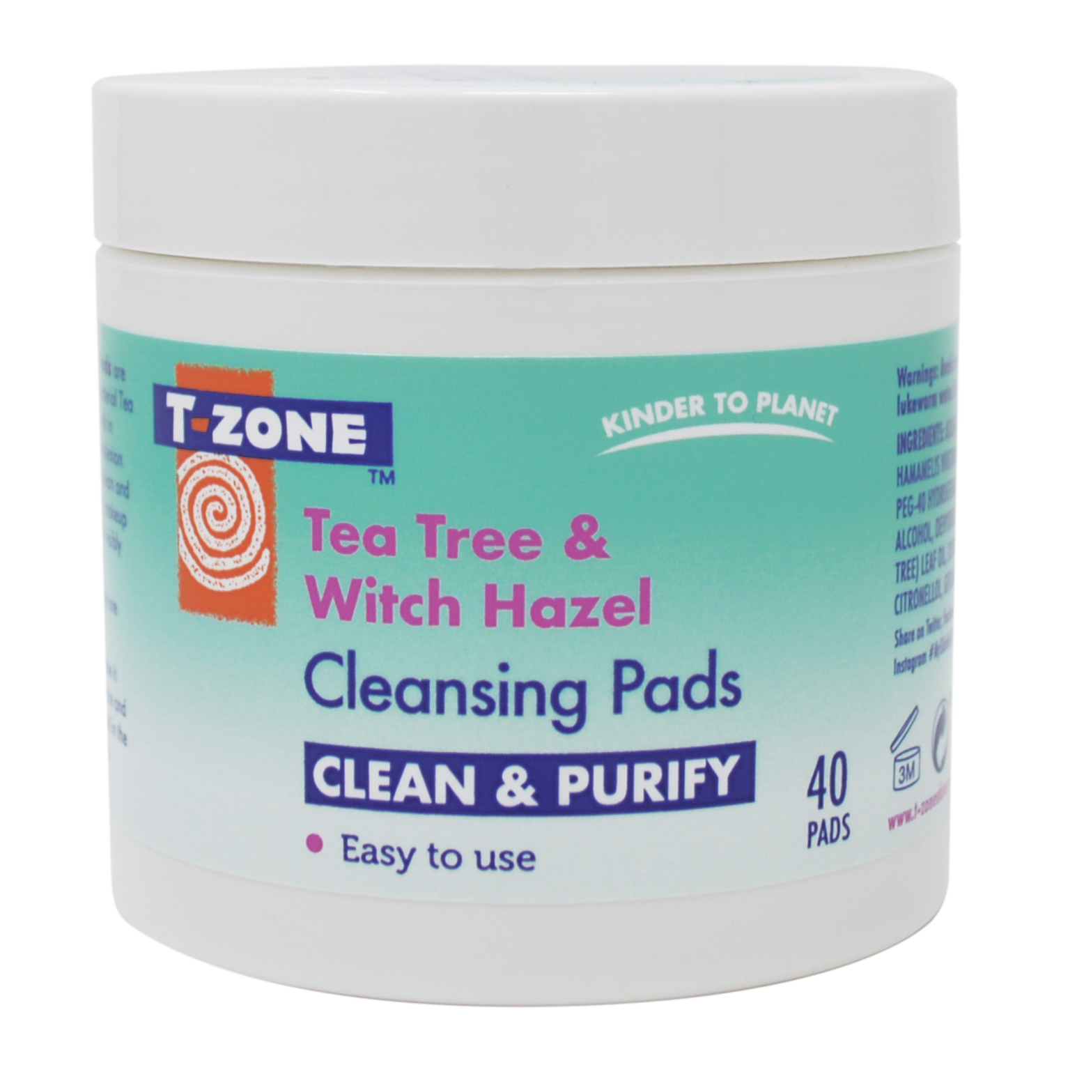 Achieve Clear Skin with T-Zone Tea Tree Witch Hazel Cleansing Pads