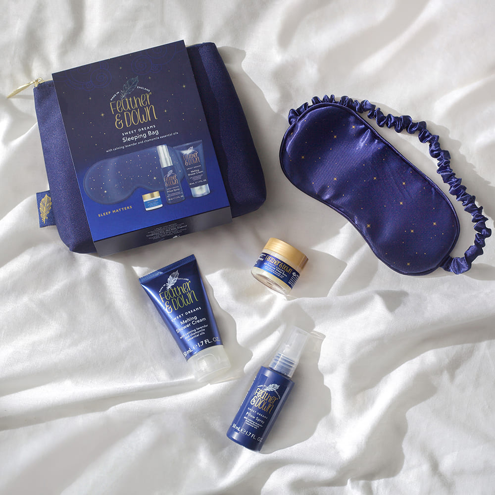 Sleeping Bag Gift Set - Feather and Down