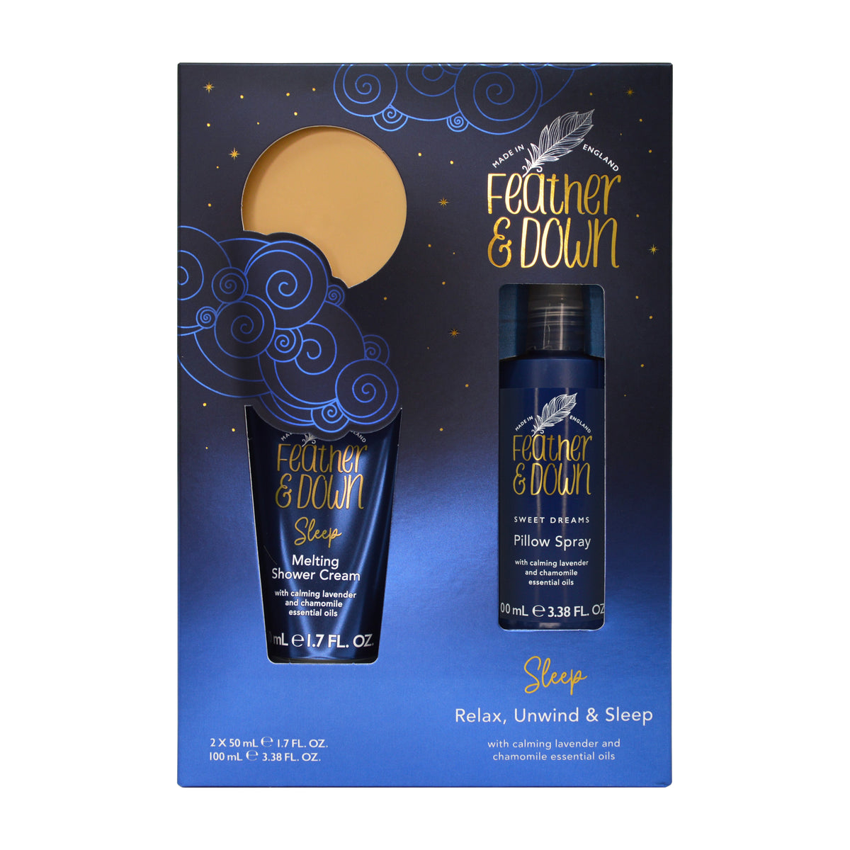 Feather & Down Relax, Unwind & Sleep Set